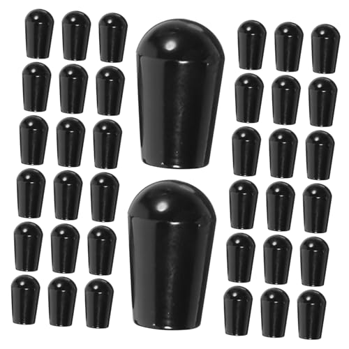 Alipis 100 Stück Endkappen für Haken Rund Schutzkappen Drahtenden Schutz vor Kratzern und Verletzungen Einfache Montage Vielseitig für Kleiderbügel und Drahtaufhängungen Schwarz von Alipis