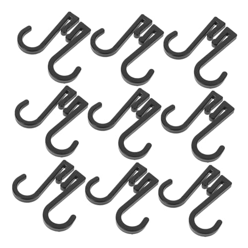 Alipis 100 Stück Flache S-haken aus Solidem Kunststoff Vielseitige Aufhängehaken für Küchen- Bad Gardinenstangenzubehör Platzsparend Leicht zu Reinigen ohne Werkzeug Montierbar Schwarz Alipis 100 Stück Flache S-haken aus Solidem Kunststoff Vielseitige Aufhängehaken für Küchen- Bad Gardinenstangenzubehör Platzsparend Leicht zu Reinigen ohne Werkzeug Montierbar Schwarz von Alipis