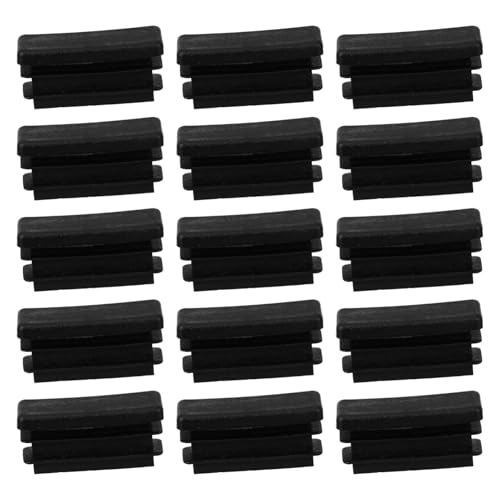 Alipis 100 Stück PVC Quadratstopfen für Vierkantrohr Möbel Bein Endkappen Rutschfest Geruchlos Schutzkappen für Stuhl Tischbeine Möbel Fußschoner Einfache Montage Schwarz Alipis 100 Stück PVC Quadratstopfen für Vierkantrohr Möbel Bein Endkappen Rutschfest Geruchlos Schutzkappen für Stuhl Tischbeine Möbel Fußschoner Einfache Montage Schwarz von Alipis