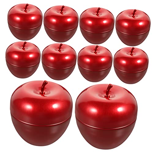 Alipis Weißblechdosen Mit Innovativer Form 10er-pack Snack-aufbewahrungsbehälter Für Süßigkeiten Trockenfrüchte von Alipis
