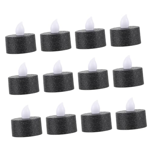 Alipis 12St Kerzenlicht gefälschte Kerzen leuchten batteriebetriebene kerze Kerzenlampe schwarze Kerzen flammenlose kerzen leuchten Teelichter Kerzen batteriebetrieben LED kleine Kerze Alipis 12St Kerzenlicht gefälschte Kerzen leuchten batteriebetriebene kerze Kerzenlampe schwarze Kerzen flammenlose kerzen leuchten Teelichter Kerzen batteriebetrieben LED kleine Kerze von Alipis