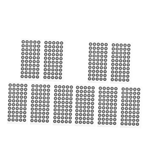 Alipis 15 Blatt Scanner Positionierungsziele Reflektierende Marker Punkte Hochreflektierend Reißfest für Präzises Scannen Industrie Design Medizin Animation Alipis 15 Blatt Scanner Positionierungsziele Reflektierende Marker Punkte Hochreflektierend Reißfest für Präzises Scannen Industrie Design Medizin Animation von Alipis