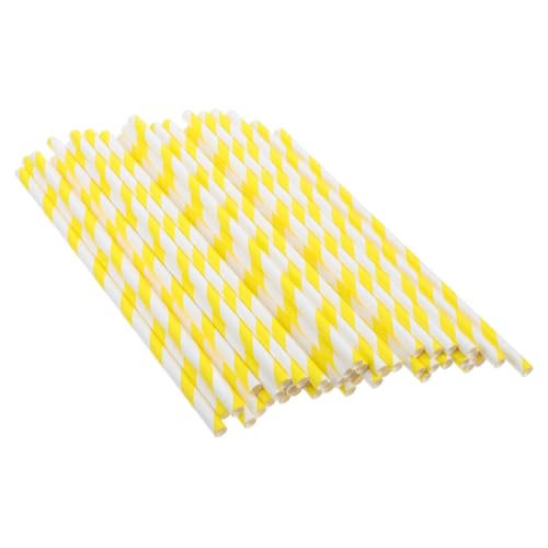 Alipis 150 Stück Bunte Papierlutscherstäbchen für Gewerbliche Maschinen Robuste Lollipop Sticks für Geburtstags und Hochzeitsfeiern Kompatibel mit Automatischen Zuckerwattegeräten von Alipis