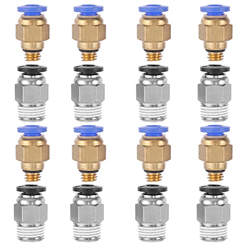 Alipis 16 Stück Pneumatischer Schnellverbinder Teilig für Drucker Hochwertige Adapter für Luftschläuche Einfache Montage und Langlebiges Design Kompatibel mit Verschiedenen Durchmessern Alipis 16 Stück Pneumatischer Schnellverbinder Teilig für Drucker Hochwertige Adapter für Luftschläuche Einfache Montage und Langlebiges Design Kompatibel mit Verschiedenen Durchmessern von Alipis