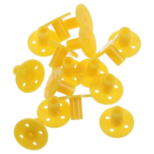 Alipis 16 Stück Teiliges Kunststoff-flansch Diy-verbindung für Rc-modelle Industrielle Flansche Stabile Wellenkupplung für Möbel Ablagen Gartendeko von Alipis