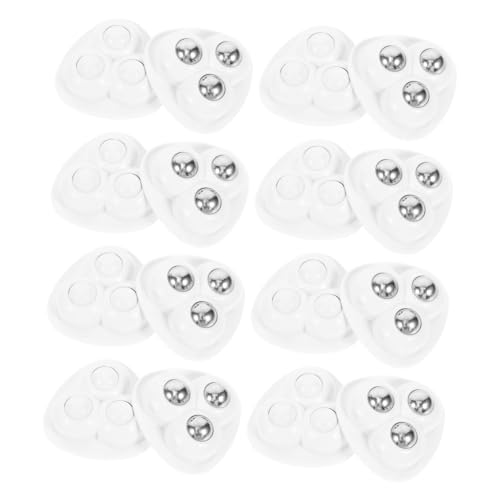 Alipis 16 Stück Teiliges Mini Möbelrollen Selbstklebend Drehbar Ohne Bohren Möbelgleiter Für Schränke Kaffee Beistelltische Mit Hoher Klebkraft Bodenschonend Weiß Kunststoff Edelstahl Alipis 16 Stück Teiliges Mini Möbelrollen Selbstklebend Drehbar Ohne Bohren Möbelgleiter Für Schränke Kaffee Beistelltische Mit Hoher Klebkraft Bodenschonend Weiß Kunststoff Edelstahl von Alipis