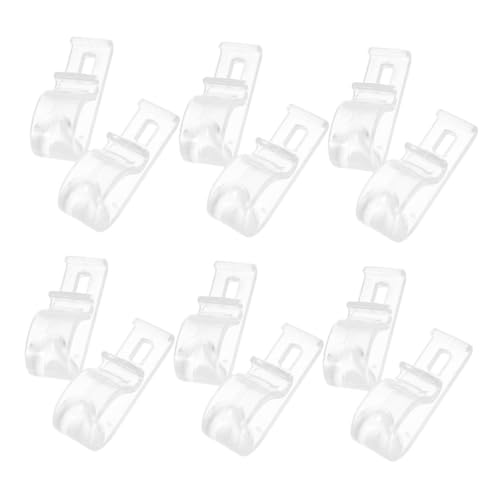 Alipis 16 Stück Teiliges Transparenter Zugketten Haken mit Schrauben Vielseitig Kompatibel für Rollos Römische Gardinen und Vertikale Ketten Einfache Befestigung und Reparatur von Alipis 16 Stück Teiliges Transparenter Zugketten Haken mit Schrauben Vielseitig Kompatibel für Rollos Römische Gardinen und Vertikale Ketten Einfache Befestigung und Reparatur von von Alipis