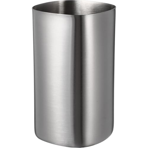 Alipis Weißer Zahnputzbecher Metallbecher für Wasser und Bürste Edelstahl Leicht Zu Reinigen & von Alipis