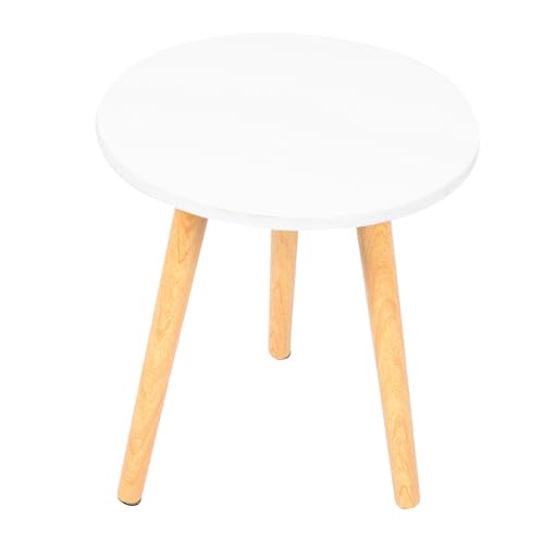 Alipis Balkontisch Moderner Mini-rundtisch Sofa-beistelltisch Kleiner Tisch Nordischer Stil Tisch Runde Form Beistelltisch Möbeldekoration von Alipis