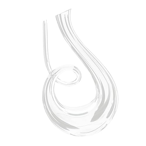 Alipis 1Stück Kreativer Weinbelüfter Aus Bleifreiem Kristallglas Eleganter Rotwein Dekanter Für Optimale Von Weinzubehör Für Haushalt Transparent von Alipis