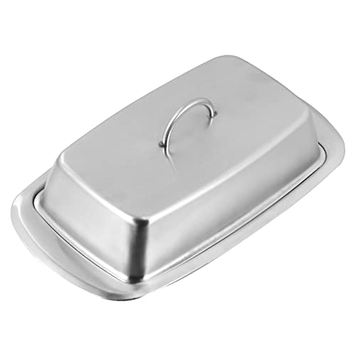 Alipis 1Stück Praktische Isolierplatte für Desserts Rechteckiger Butterbehälter mit Elegantem Design Kühlschrank und Serviertisch Hält Lebensmittel Frisch von Alipis