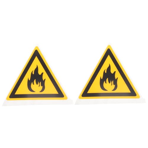 Alipis 2 Blätter Brennbares Warnschild Wetterfestes Pet Schild mit Klaren Grafiken und Text Installieren für im und Außenbereich Alipis 2 Blätter Brennbares Warnschild Wetterfestes Pet Schild mit Klaren Grafiken und Text Installieren für im und Außenbereich von Alipis