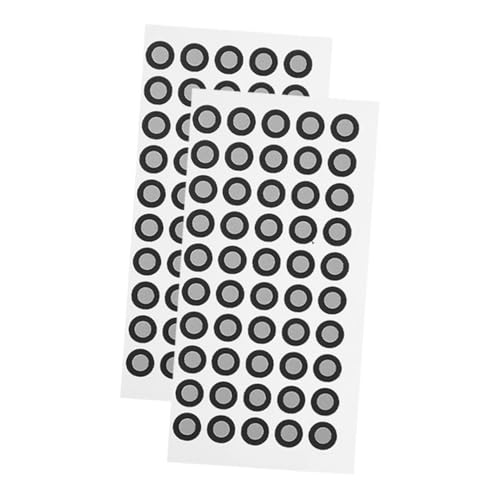 Alipis 2 Blätter Scanner Reflektierende Markierungspunkte Scanning Referenzmarker Hochreflektierende Folie pro Innendurchmesser Außendurchmesser Alipis 2 Blätter Scanner Reflektierende Markierungspunkte Scanning Referenzmarker Hochreflektierende Folie pro Innendurchmesser Außendurchmesser von Alipis