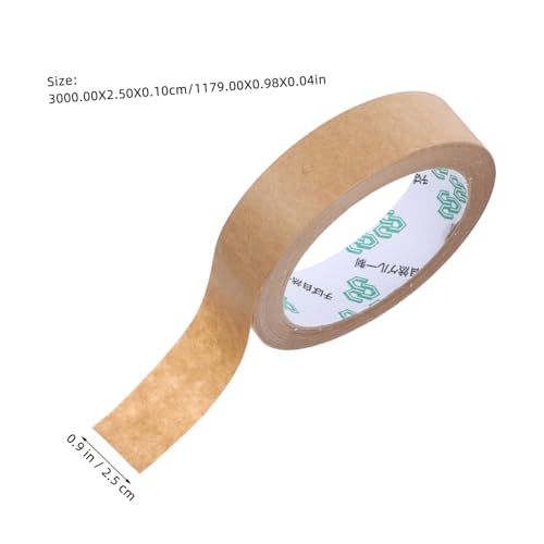 Alipis 2 Rollen Selbstklebendes Papierklebeband Beschreibbares Kraftpapier dichtungsband Vielseitiges Packband für Umzugskartons und Paketverpackung Starke Haftung Langlebig Alipis 2 Rollen Selbstklebendes Papierklebeband Beschreibbares Kraftpapier dichtungsband Vielseitiges Packband für Umzugskartons und Paketverpackung Starke Haftung Langlebig von Alipis