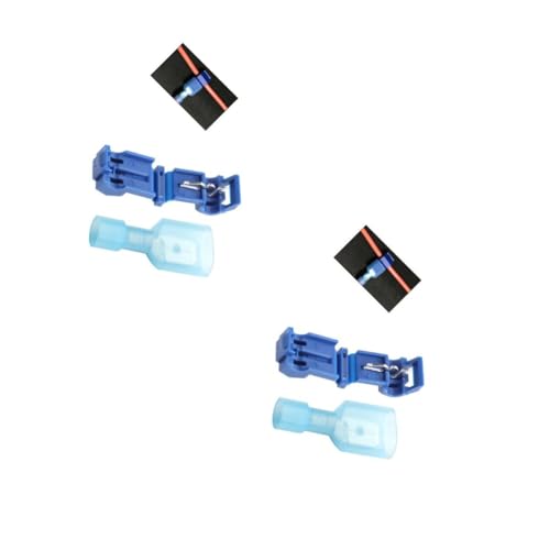 Alipis 2 Sätze Blau Schnelle Verbindungsklemmen Männliche Spatenstecker Set Quick Splice Drahtverbinder Für Awg Mm² Mit Einfacher Installation Und Sicherem Halt 50 Stück * 2 Alipis 2 Sätze Blau Schnelle Verbindungsklemmen Männliche Spatenstecker Set Quick Splice Drahtverbinder Für Awg Mm² Mit Einfacher Installation Und Sicherem Halt 50 Stück * 2 von Alipis