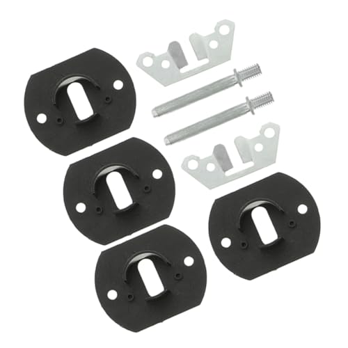 Alipis 2 Sätze Sofa Verbindungselemente aus PE und Metall Robuste Möbelverbinder mit Druckfestigkeit Praktisches Snap Design für Flexible Verbindung und Anpassung von Wohnzimmersofas von Alipis