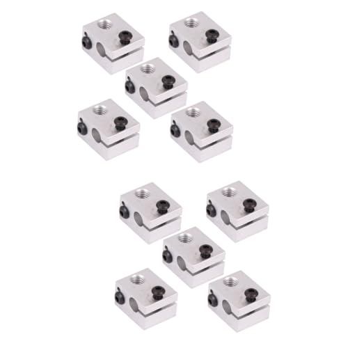 Alipis 2 Sätze Teiliges Aluminium Heizblock Für Drucker Hot End Heizblock Zubehör Für Hohe Verarbeitungsqualität Innenschraube Für Düsen Und Thermoelemente 5 Stück * 2 Alipis 2 Sätze Teiliges Aluminium Heizblock Für Drucker Hot End Heizblock Zubehör Für Hohe Verarbeitungsqualität Innenschraube Für Düsen Und Thermoelemente 5 Stück * 2 von Alipis