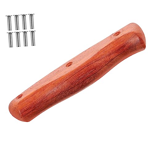 Alipis 2 Stck Ersatzgriff für Küchenmesser Teiliges Hochwertigem Holz für Reparatur und Austausch von Messern Komfortabel Handhabung für DIY Messerprojekte von Alipis