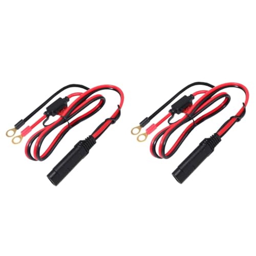 Alipis 2 Stck. Sae zu Ringverbinder Verlängerungskabel für Autobatterie Hochtemperaturbeständig und Trennung Robustes Material Sicherheitsabdeckung für Einfache Nutzung Alipis 2 Stck. Sae zu Ringverbinder Verlängerungskabel für Autobatterie Hochtemperaturbeständig und Trennung Robustes Material Sicherheitsabdeckung für Einfache Nutzung von Alipis