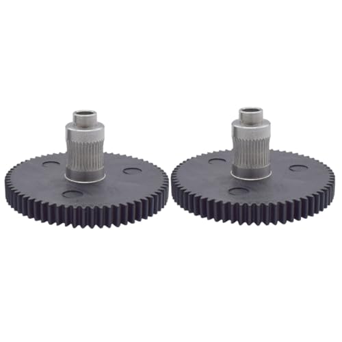Alipis 2 Stück Drucker Extruder Edelstahl Feeder Getriebe Rad Zähne Modul Printer Zubehör Präzise Gefertigt Langlebig Leicht Tragbar von Alipis