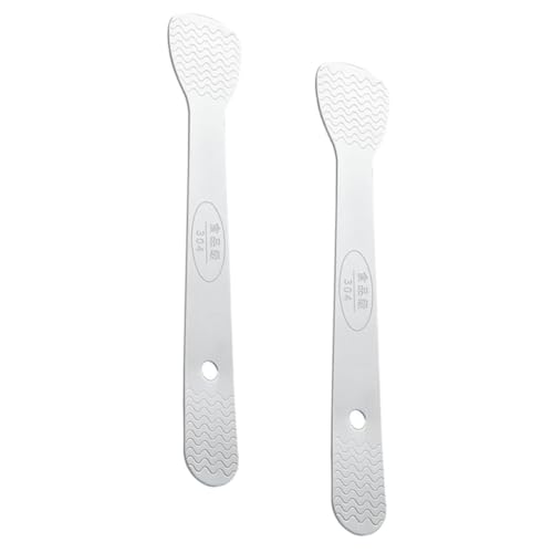 Alipis 2 Stück Edelstahl Dumpling Spoon mit Glatter Oberfläche Vielseitiger Wonton Stuffing Spoon für Einfaches Füllen und Pressen von Teigtaschen für Küchenhelfer Alipis 2 Stück Edelstahl Dumpling Spoon mit Glatter Oberfläche Vielseitiger Wonton Stuffing Spoon für Einfaches Füllen und Pressen von Teigtaschen für Küchenhelfer von Alipis