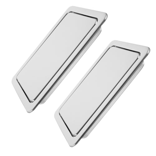 Alipis 2 Stück Edelstahl Einbau Mülldeckel Rechteckige Schwingklappe mit Gebürsteter Oberfläche für Küchen- Bad Gewerbeabfälle Geräuscharm Berührungslos Passend für Schränke Alipis 2 Stück Edelstahl Einbau Mülldeckel Rechteckige Schwingklappe mit Gebürsteter Oberfläche für Küchen- Bad Gewerbeabfälle Geräuscharm Berührungslos Passend für Schränke von Alipis