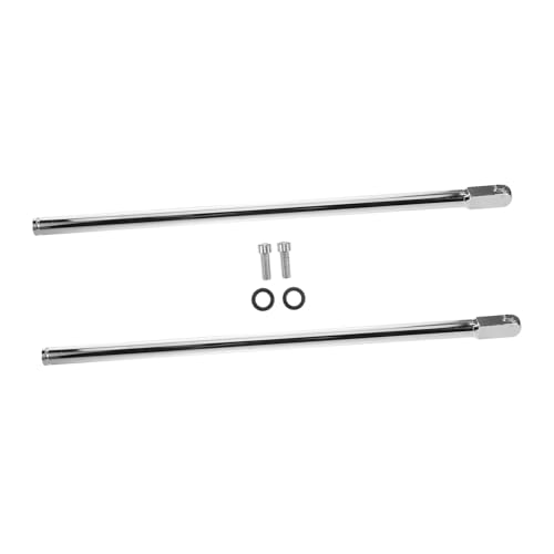 Alipis 2 Stück Ergonomische Fußstütze für Drehstuhl mit Langlebiger Elektroplattierter Oberfläche Kompakt und Leicht Transportierbar als Ersatzteil für Gaming und Bürostühle von Alipis