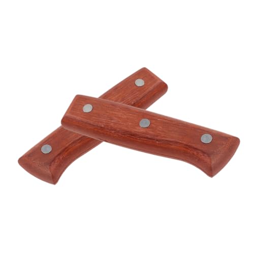 Alipis 2 Stück Ergonomischer Küchenmessergriff aus Holz Teiliges mit Rutschfestem Design für Sicheren Halt Vielseitig Kompatibel Strapazierfähig und Einfach zu Ersetzen für Profi und Alipis 2 Stück Ergonomischer Küchenmessergriff aus Holz Teiliges mit Rutschfestem Design für Sicheren Halt Vielseitig Kompatibel Strapazierfähig und Einfach zu Ersetzen für Profi und von Alipis