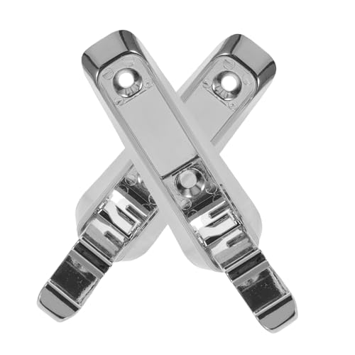 Alipis 2 Stück Faltbare Wandhaken aus Aluminiumlegierung Klebbar Schwere Platzsparendes Design für Küche Bad Flur Faltbare Haken für Mäntel Handtücher Taschen Schlüssel von Alipis