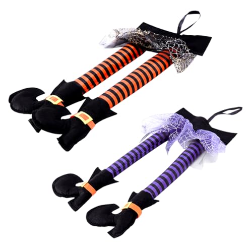 Alipis 2 Stück Halloween Deko Hexenbeine Hängend Kreative Halloween Party Deko Gruselige Hexenbeine Dekoration für Fenster Türen Wände Spukhaus Atmosphäre Alipis 2 Stück Halloween Deko Hexenbeine Hängend Kreative Halloween Party Deko Gruselige Hexenbeine Dekoration für Fenster Türen Wände Spukhaus Atmosphäre von Alipis