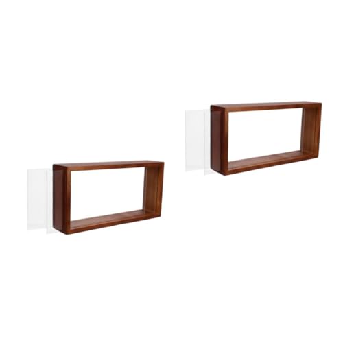 Alipis 2 Stück Holz Bilderrahmen für Getrocknete Blumen Vintage für DIY Trockenblumen Display Kreativer Tischschmuck mit Walnussfarbe Alipis 2 Stück Holz Bilderrahmen für Getrocknete Blumen Vintage für DIY Trockenblumen Display Kreativer Tischschmuck mit Walnussfarbe von Alipis
