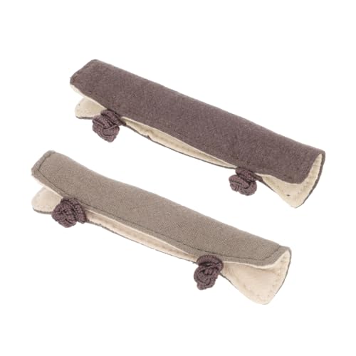 2 Stück Teekannen Griffhüllen Hitzebeständige Anti-Verbrühungsschutz Abdeckungen Für Teekesselgriffe, Praktische Küchenhilfe, 10.5 X 5.5 cm, Assorted Color von Alipis