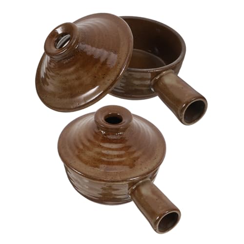 Alipis 2 Stück Japanische Mikrowellengeeignet mit Deckel Hitzebeständige Auflaufform für Eintöpfe Reis und Salate Stilvolles Retro-design für Küche und Restaurant Alipis 2 Stück Japanische Mikrowellengeeignet mit Deckel Hitzebeständige Auflaufform für Eintöpfe Reis und Salate Stilvolles Retro-design für Küche und Restaurant von Alipis