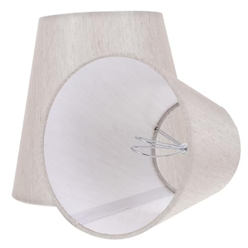 Alipis 2 Stück Kleiner Lampenschirm aus Stoff mit Clip Retro Indoor Lichtabdeckung Langlebig und Staubschützend Passend für Wandleuchte Tisch Stehlampe Einfach zu Montieren Hellgrau Alipis 2 Stück Kleiner Lampenschirm aus Stoff mit Clip Retro Indoor Lichtabdeckung Langlebig und Staubschützend Passend für Wandleuchte Tisch Stehlampe Einfach zu Montieren Hellgrau von Alipis
