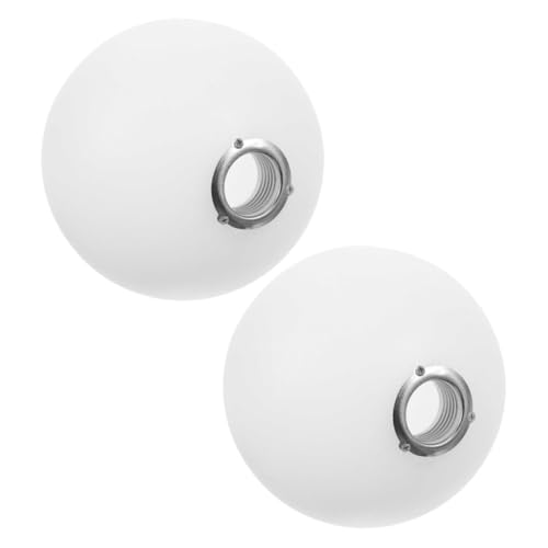 Alipis 2 Stück Kugel Lampenschirm Milchglas Lampenschirm für Pendelleuchte Opal Kugel für Wohnzimmer Schlafzimmer und Essbereich Bruchsicher und Einladend Alipis 2 Stück Kugel Lampenschirm Milchglas Lampenschirm für Pendelleuchte Opal Kugel für Wohnzimmer Schlafzimmer und Essbereich Bruchsicher und Einladend von Alipis