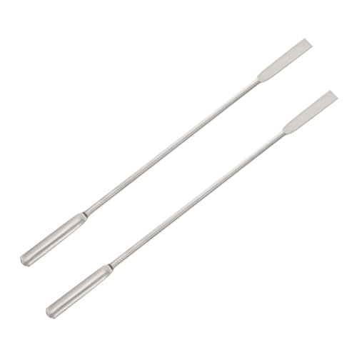 Alipis 2 Stück Labor Spatel Edelstahl Doppelkopf U förmiger Mikrolöffel für Präzise Probenahme von Medikamenten und Chemikalien Vielseitig Einsetzbar in Labor Schule und Alipis 2 Stück Labor Spatel Edelstahl Doppelkopf U förmiger Mikrolöffel für Präzise Probenahme von Medikamenten und Chemikalien Vielseitig Einsetzbar in Labor Schule und von Alipis