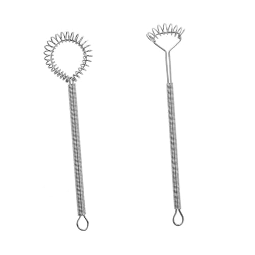 Alipis 2 Stück Manuelle Edelstahl Sprung Sahnequirler Vielseitige Handmixer und Rührstäbe Leicht Einfach zu Reinigen für Eier Cocktails und Desserts Praktisches Küchenzubehör Alipis 2 Stück Manuelle Edelstahl Sprung Sahnequirler Vielseitige Handmixer und Rührstäbe Leicht Einfach zu Reinigen für Eier Cocktails und Desserts Praktisches Küchenzubehör von Alipis
