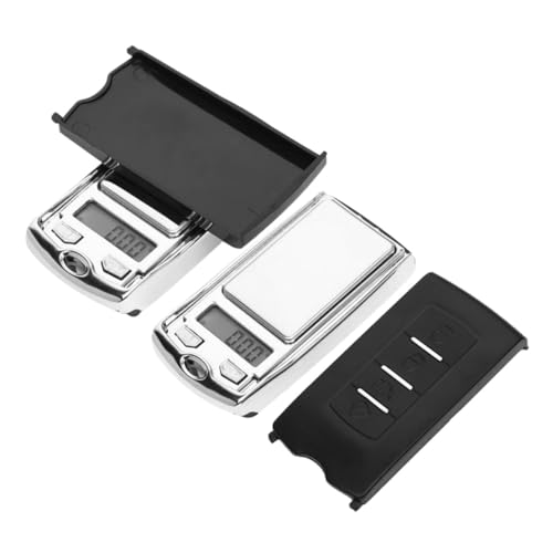 Alipis 2 Stück Mini Elektronische Digitalwaage Auto-schlüsselform Tragbare Präzisions Lebensmittel Schmuck Gramm Taschenwaage Genauigkeit Ohne Batterien Alipis 2 Stück Mini Elektronische Digitalwaage Auto-schlüsselform Tragbare Präzisions Lebensmittel Schmuck Gramm Taschenwaage Genauigkeit Ohne Batterien von Alipis