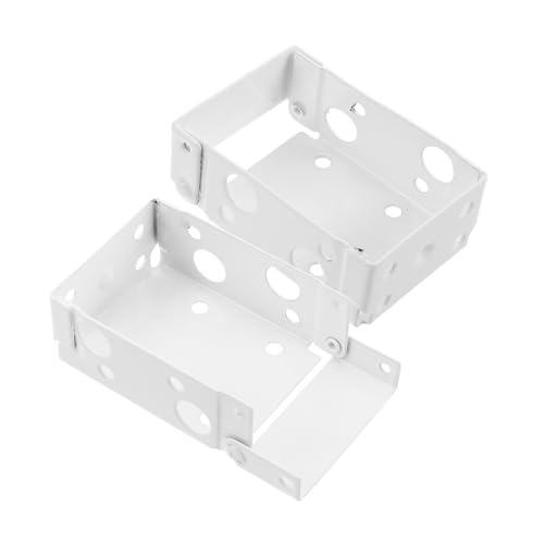 Alipis 2 Stück Mini Fensterrollo Halterung Weißes Montageset für Flache Jalousien Vorhangschienen Halter Einfache DIY Installation Robust und Langlebig für Zuhause und Büro Alipis 2 Stück Mini Fensterrollo Halterung Weißes Montageset für Flache Jalousien Vorhangschienen Halter Einfache DIY Installation Robust und Langlebig für Zuhause und Büro von Alipis