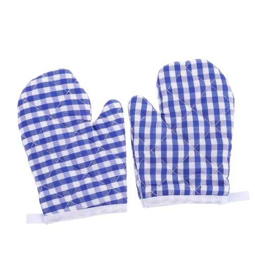 Alipis 2 Stück Ofenhandschuhe Hitzebeständige Weiche Isolierende Backhandschuhe für Mädchen und Jungen Anti-verbrühung Schutz Beim Kochen und Backen in Küche und Mikrowelle von Alipis