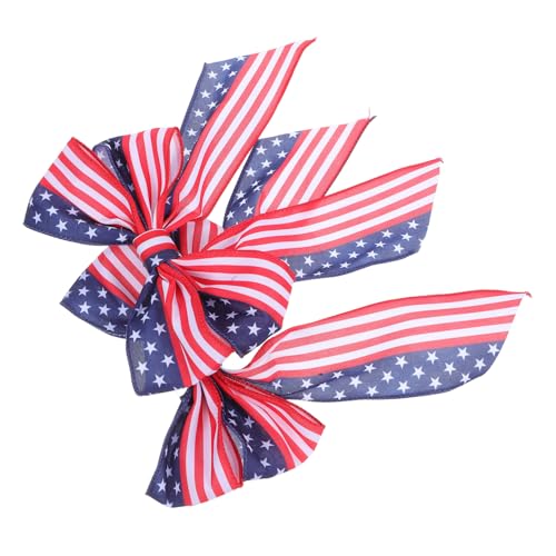 Alipis 2 Stück Patriotische Schleifen aus Polyester Große Unabhängigkeitstag Deko mit Stars Stripes Vielseitig für Türen Fenster Kränze Treppen Zäune Rot Weiß Blau Alipis 2 Stück Patriotische Schleifen aus Polyester Große Unabhängigkeitstag Deko mit Stars Stripes Vielseitig für Türen Fenster Kränze Treppen Zäune Rot Weiß Blau von Alipis