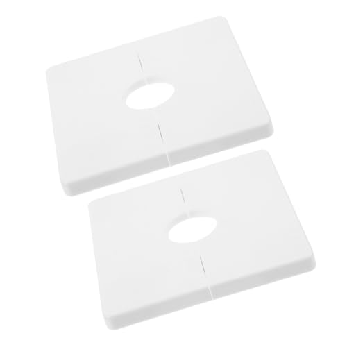 Alipis 2 Stück Rohrabdeckungen Selbstklebend Quadratisch für Wand Deckenleitungen Einfache Montage Vielseitig Einsetzbar zur Rohrlochverdeckung im Bad Küche Alipis 2 Stück Rohrabdeckungen Selbstklebend Quadratisch für Wand Deckenleitungen Einfache Montage Vielseitig Einsetzbar zur Rohrlochverdeckung im Bad Küche von Alipis