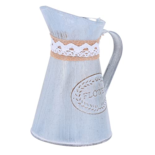 Alipis 2 Stück Rustikale Blumenvase im Vintage Landhausstil Dekorativer Eisenkübel als Blumentopf für Tisch und Fensterdeko Leichtes Blumeneimer für Zimmer und Hochzeitsdekoration Alipis 2 Stück Rustikale Blumenvase im Vintage Landhausstil Dekorativer Eisenkübel als Blumentopf für Tisch und Fensterdeko Leichtes Blumeneimer für Zimmer und Hochzeitsdekoration von Alipis