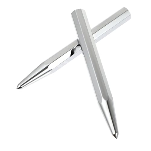 Alipis 2 Stück Teiliges Center Punch aus Hochkohlenstoffhaltigem Stahl Rutschfester Mittelstanzer Präzises Bohrloch positionierwerkzeug für Stahl Kunststoff Holz Kompakt und Ergonomisch Alipis 2 Stück Teiliges Center Punch aus Hochkohlenstoffhaltigem Stahl Rutschfester Mittelstanzer Präzises Bohrloch positionierwerkzeug für Stahl Kunststoff Holz Kompakt und Ergonomisch von Alipis