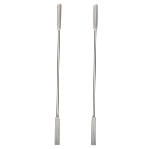 Alipis 2 Stück Teiliges Edelstahl Mikrolöffel Doppeltem Spatelkopf Poliert U förmiger und Flacher Labor spatel für Probenahme Vielseitig Einsetzbar im Labor und Lehre Alipis 2 Stück Teiliges Edelstahl Mikrolöffel Doppeltem Spatelkopf Poliert U förmiger und Flacher Labor spatel für Probenahme Vielseitig Einsetzbar im Labor und Lehre von Alipis