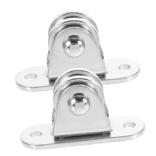Alipis 2 Stück Teiliges Feststehende Umlenkrolle aus Robuste Zugrolle für Decken Vorhänge Schwimmbad Hohe Traglast Vielseitig Einsetzbare Traction Pulley Wheels Alipis 2 Stück Teiliges Feststehende Umlenkrolle aus Robuste Zugrolle für Decken Vorhänge Schwimmbad Hohe Traglast Vielseitig Einsetzbare Traction Pulley Wheels von Alipis
