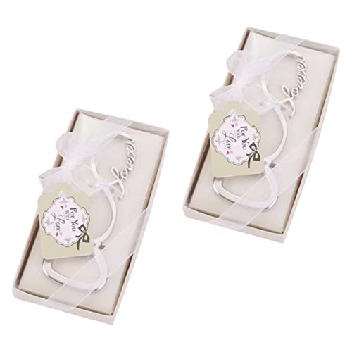 Alipis 2 Stück Teiliges Flaschenöffner aus Kreativer Hochzeit Bieröffner mit Praktischem Design Silberfarbener Langlebiger Flaschenverschlussöffner für Party und von Alipis