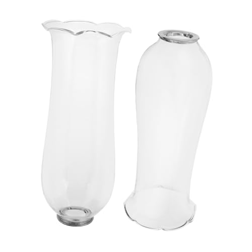 Alipis 2 Stück Teiliges Glas Windschutz-kerzenhalter Klarer Vintage Glas Lampenschirm Winddicht Wiederverwendbar und Langlebig als Ersatzglas für Öllampen und Tischdekoration Innen und Alipis 2 Stück Teiliges Glas Windschutz-kerzenhalter Klarer Vintage Glas Lampenschirm Winddicht Wiederverwendbar und Langlebig als Ersatzglas für Öllampen und Tischdekoration Innen und von Alipis
