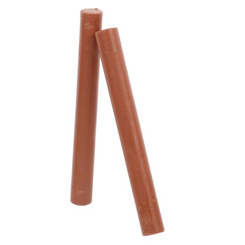 Alipis 2 Stück Teiliges Möbel Reparatur Wachsstift Holz Kratzer Füller für Möbel Fußboden Vinyl Einfach Anzuwenden Vielseitig für Schreibtisch Schrank Parkett Braun Holzoberflächen von Alipis