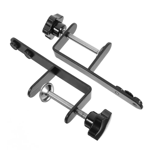 Alipis 2 Stück Teiliges Pegboard Befestigungsset mit C klemme Stabiler Tischhalter für Werkstatt und Büro Klemmfunktion für Lochwand Flexibler Halter für Werkzeug Zubehörorganisation von Alipis